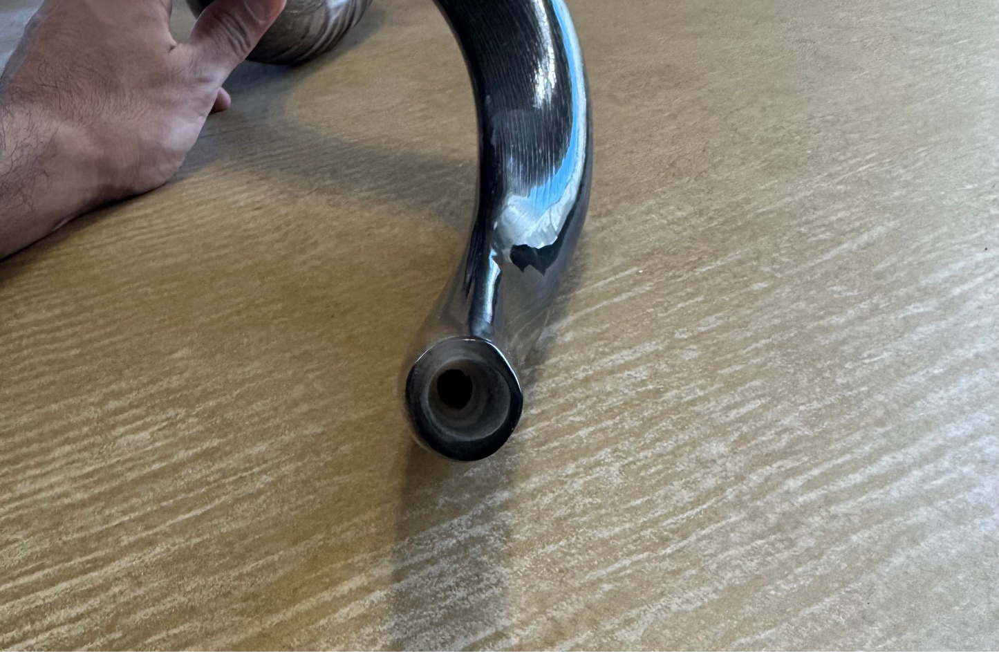 Yemenite Shofar Kudu Horn XXL 40”-44” Half Polished Kosher